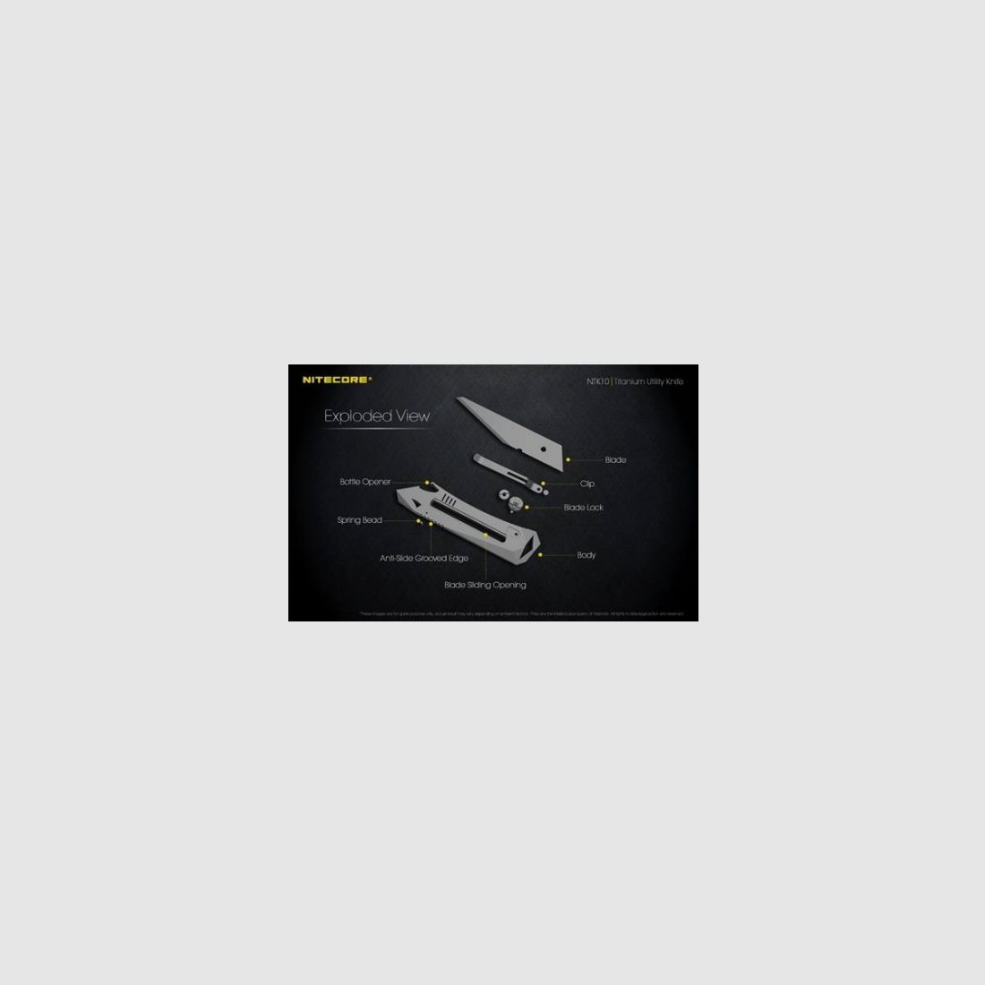 Nitecore NTK10-Messer, Bild 12 von 12