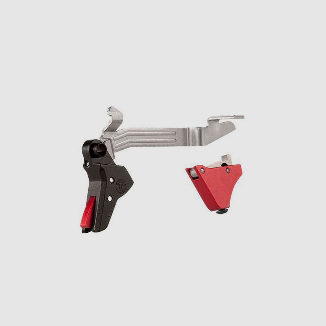 TIMNEY GLOCK Alpha Competition Trigger, RED for Gen5 (Small Frame)