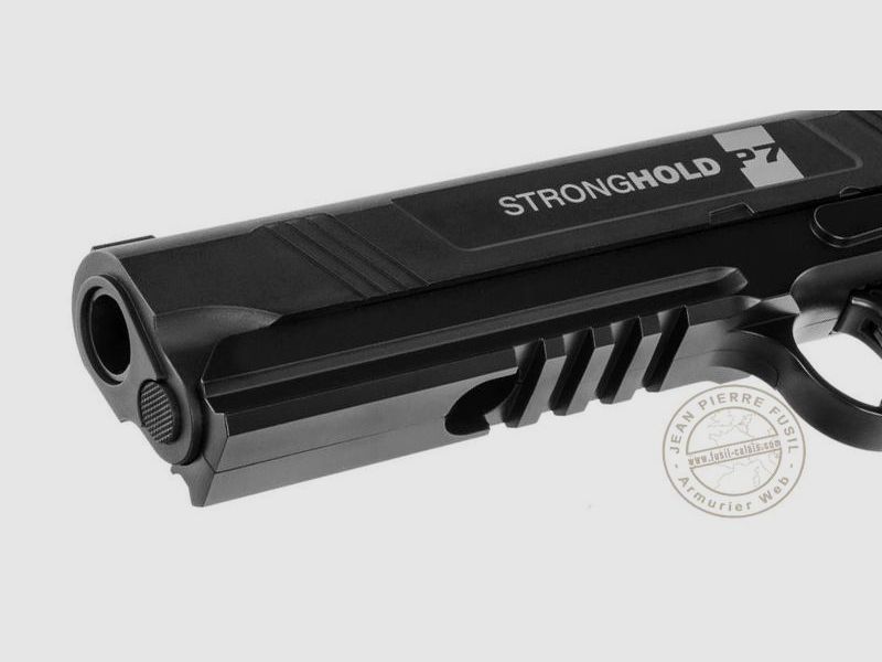 CO2-Pistole mit Gummigeschossen STRONGHOLD P7 - Kal. .50 (11 Joule), Bild 7 von 7