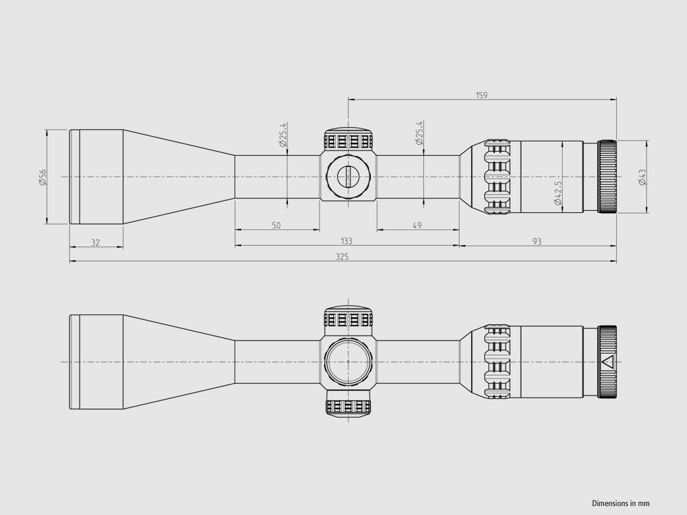 Kahles Helia 3 3-10x50i telescopio di puntamento