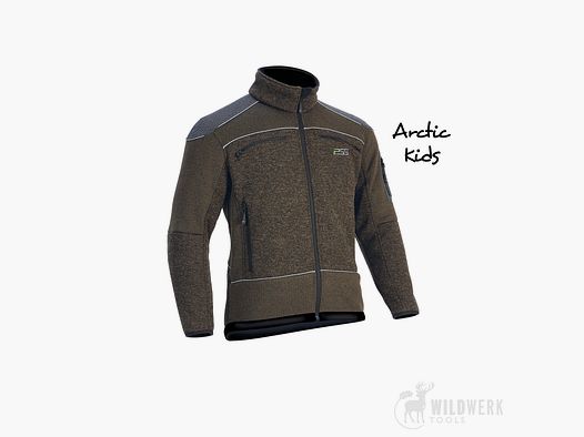 PSS X-treme Arctic Chaqueta de Forro Polar para Niños, verde/melange