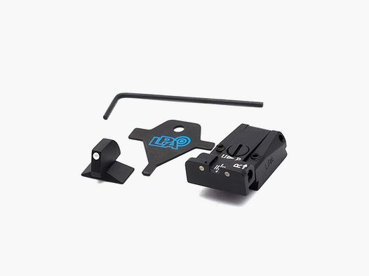 LPA SPR70P730 Juego de mira ajustable para H&K P7