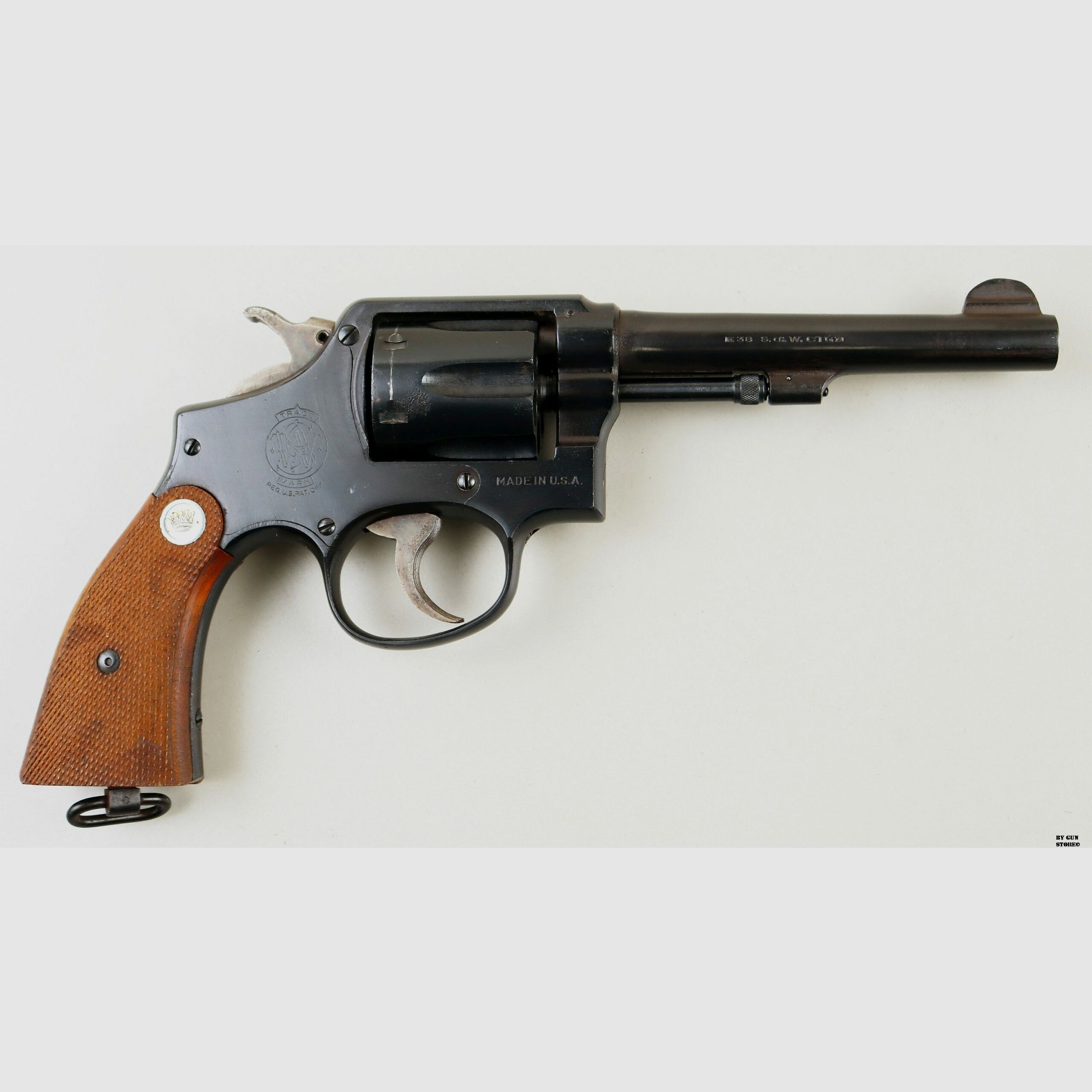 Revolver Smith & Wesson mod. Victory Kal. 38 S&W Matr. V132943, Bild 3 von 8