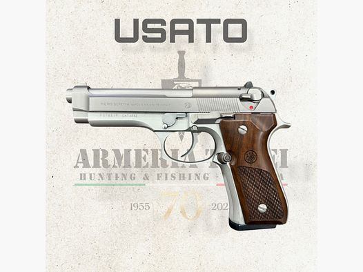 GEBRAUCHT – PISTOLE – BERETTA MOD. 98FS INOX Kal. 9×21