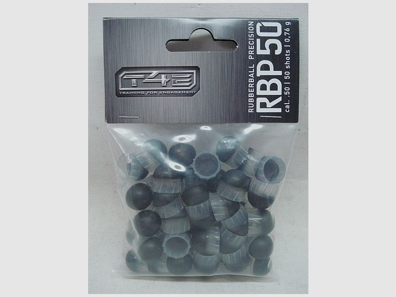 T4E .50 Gummikugeln - 0,76g/50stk