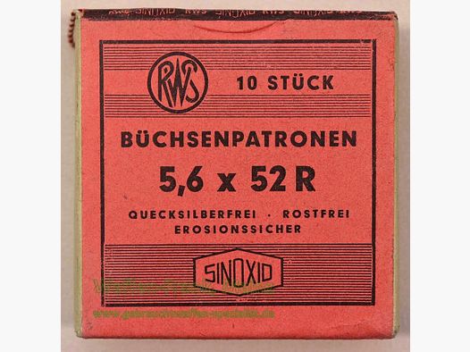 RWS (WZd.Fa.Rottweil) Büchsenpatronen