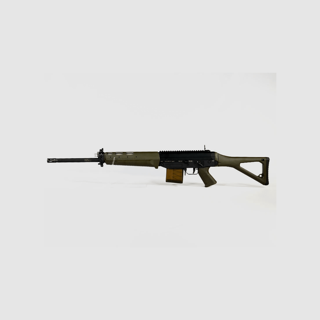 Sig Sauer SG 751 Sport 18" Zwart / Groen (Schoudersteun, Grip, Handguard)