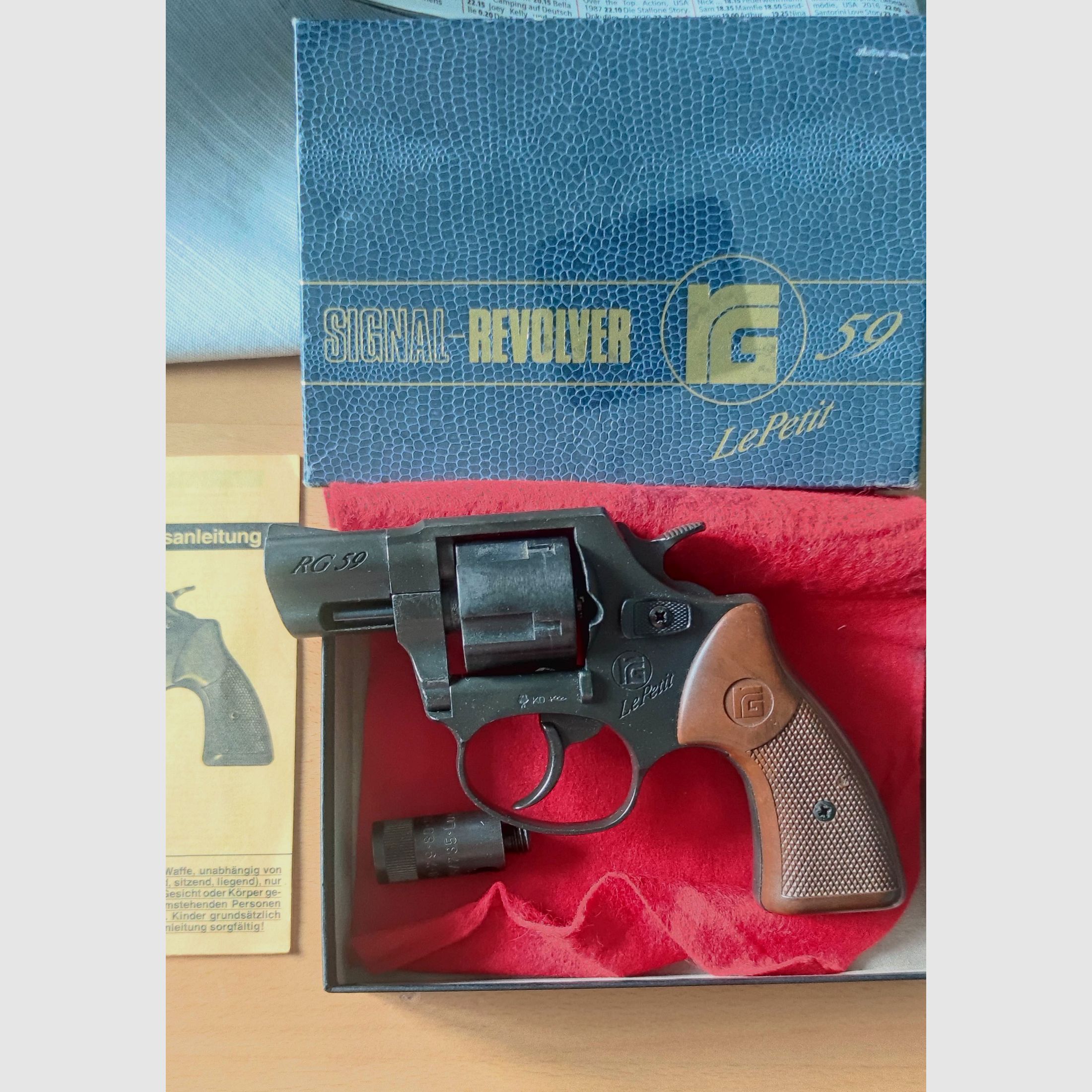Oryginalny Röhm RG 59 PTB 527, 9 mm RK