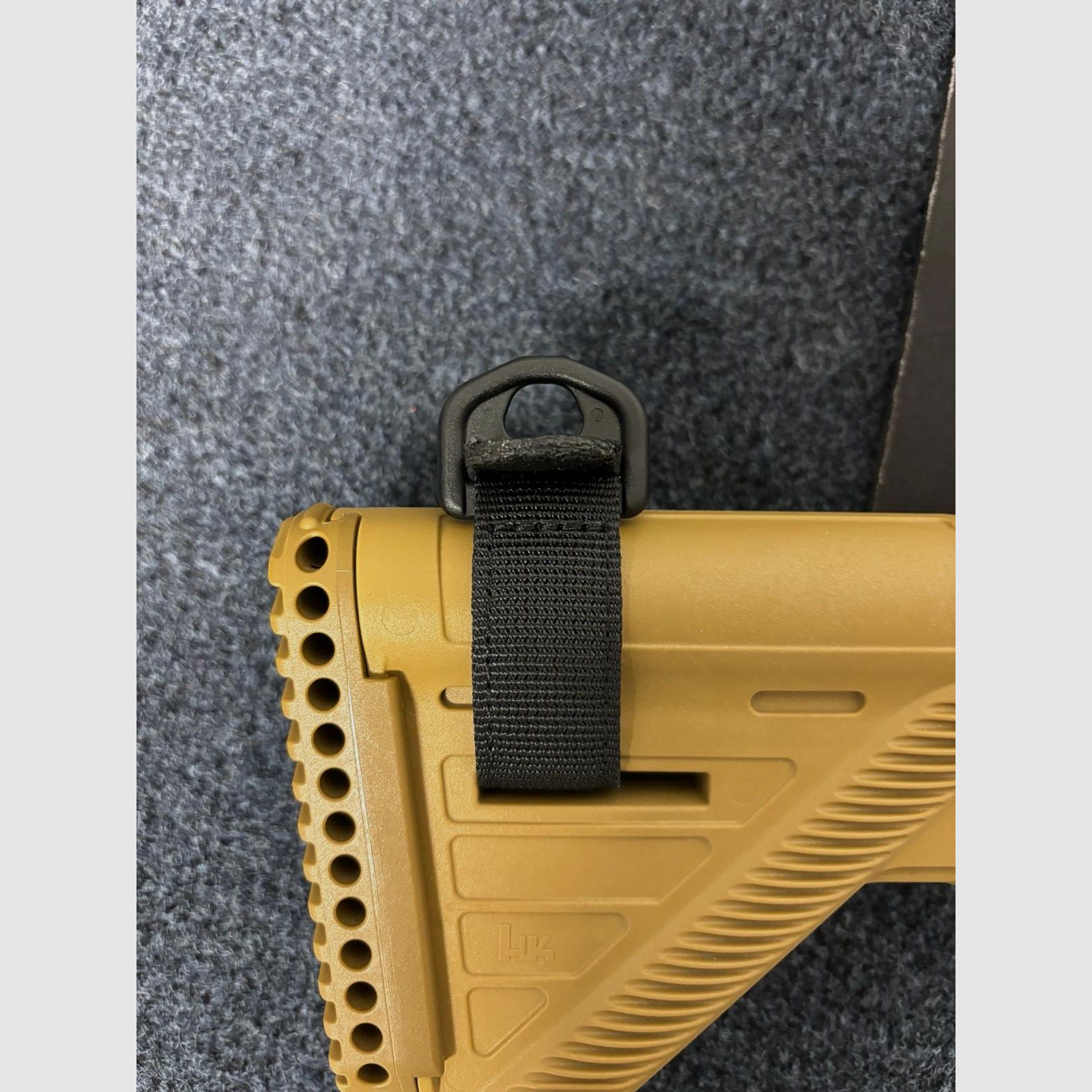 Set HK dubbele Picatinny riem bevestiging & band voor schoudersteun - NIEUW - Heckler & Koch Mr223 Mr308 G38 G95k