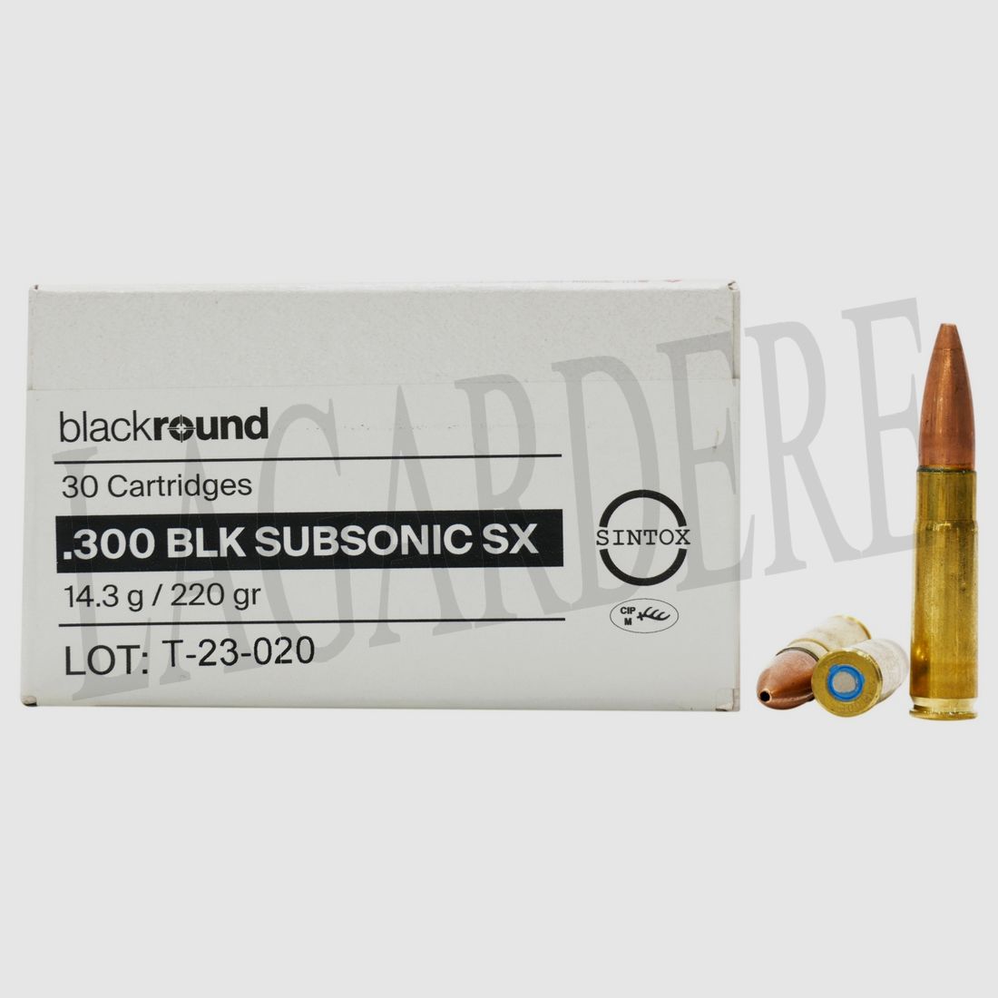 SWISS P DEFENCE FMJHP 14.3 GR/ 220 GRS SUBSONIC SX(CARTOUCHE A BALLE)