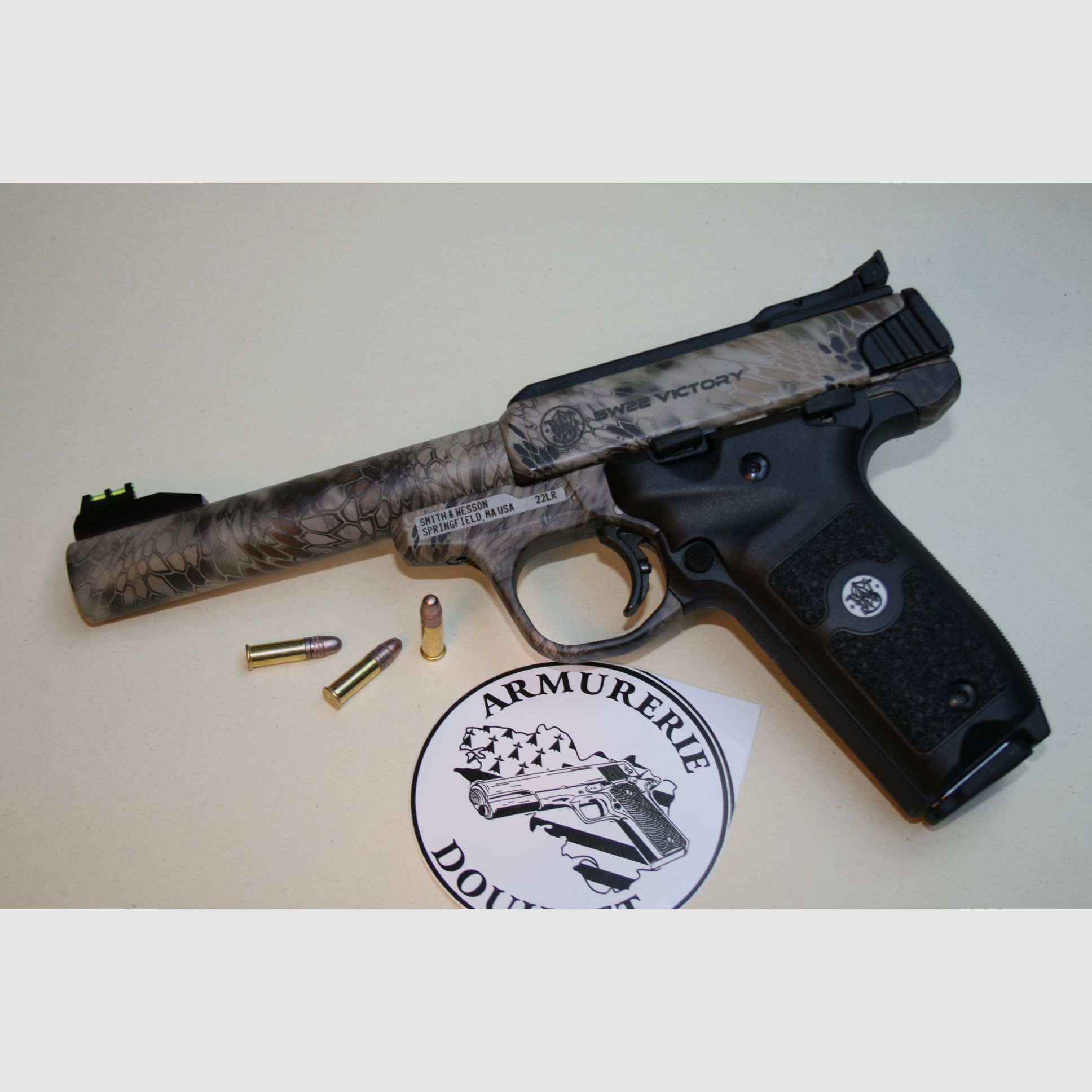 Smith Wesson 22 Victory Camo Kryptek cal 22 lr, image 1 sur 6