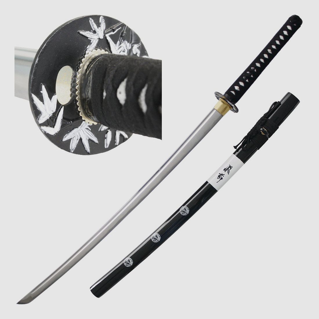 Samuraischwert black-white
