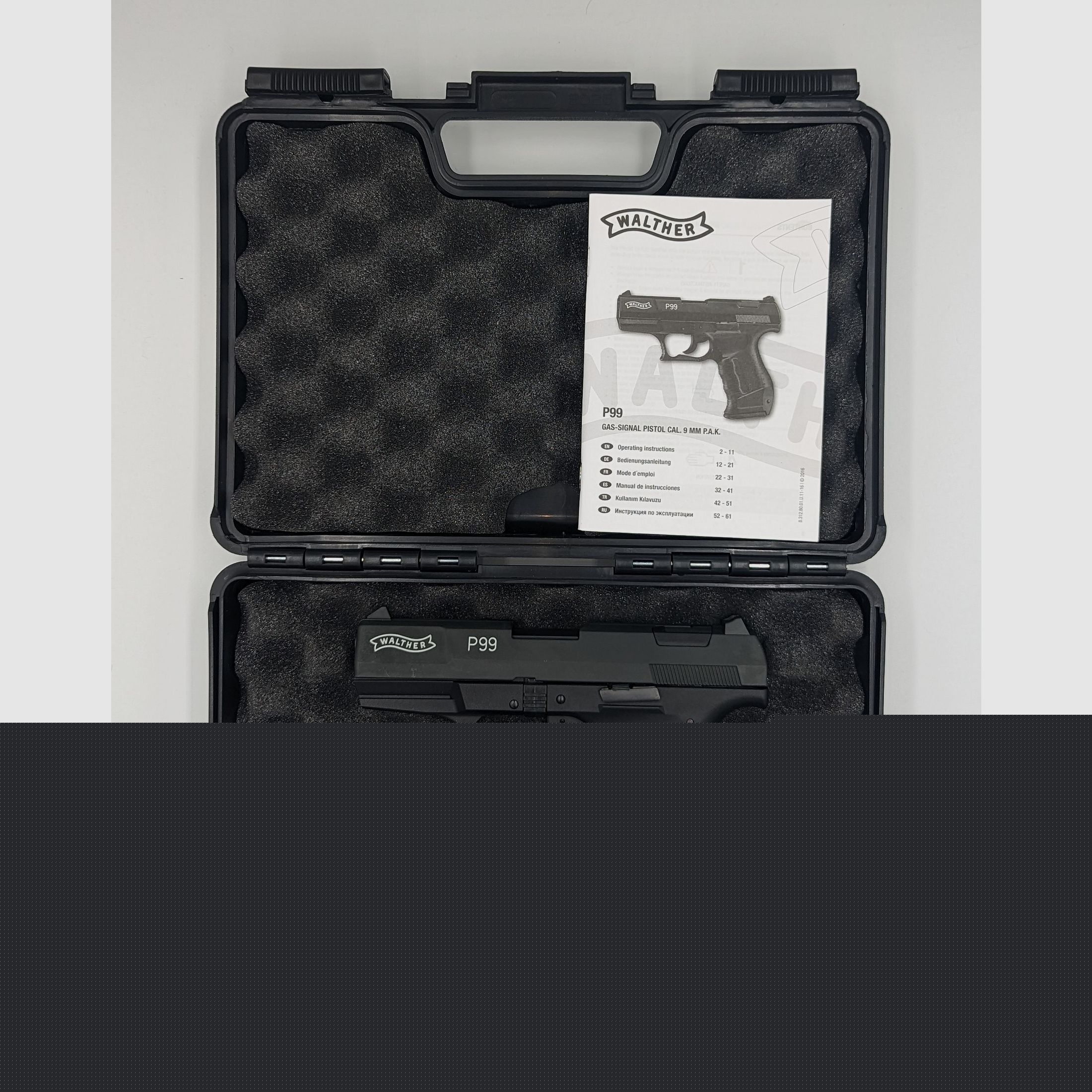 Walther P99 Pistolet sygnałowy gazowy kal. 9 mm P.A.K.