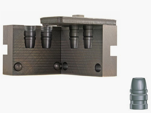 Stampo di fusione doppio RCBS .410 / 10,41 mm 210 gr / 13,6 g 41-210-SWC proiettili semi-wadcutter .410