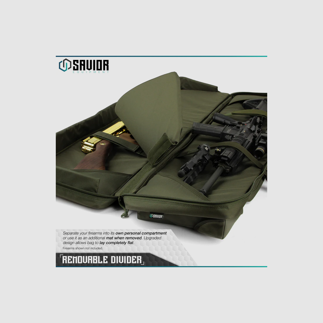 SAVIOR URBAN WARFARE DOUBLE 46″ COLOR GREEN, imagen 3 de 5