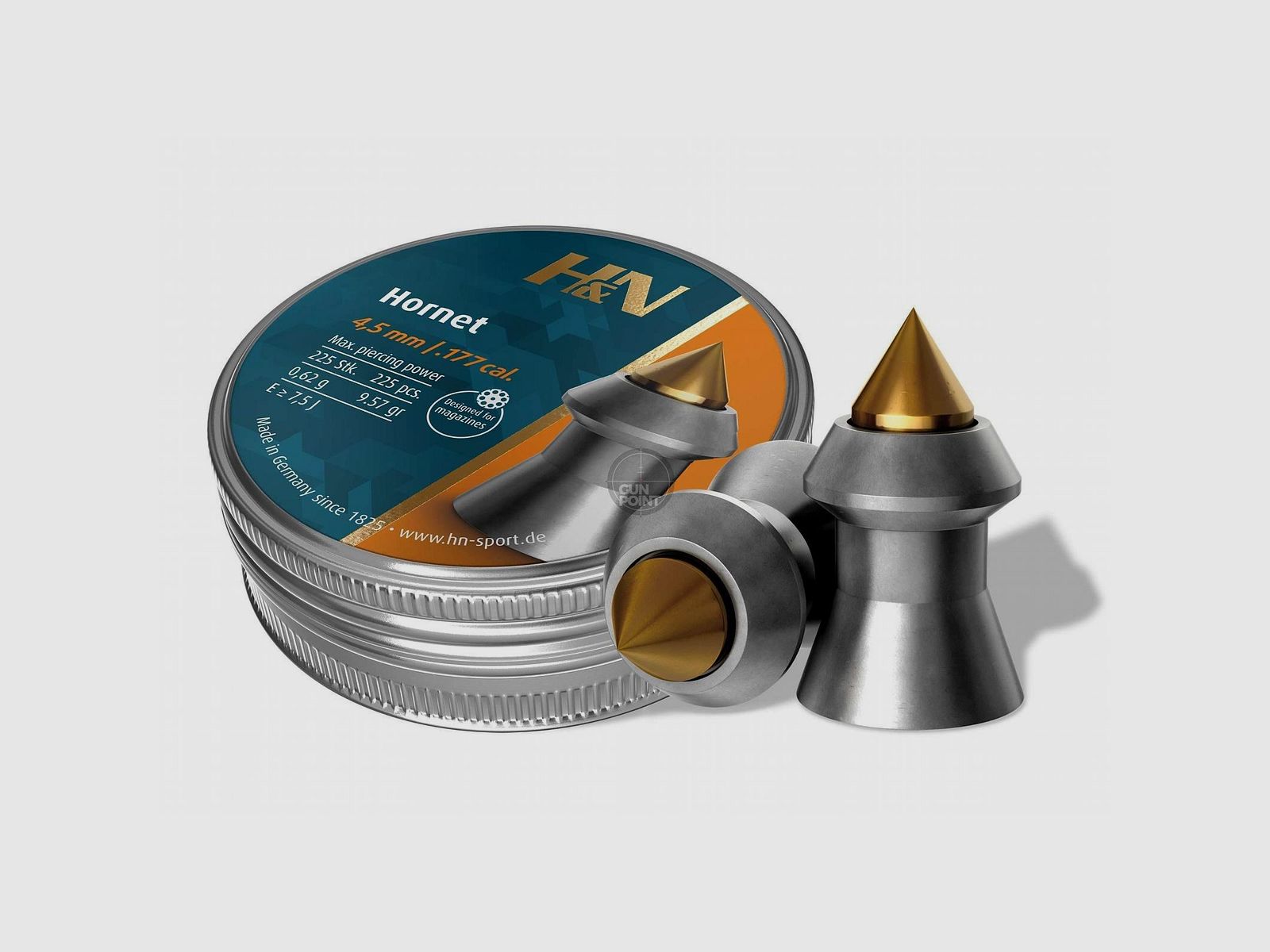 H&N Hornet - 4,50 mm / .177 cal. - 225 Stck