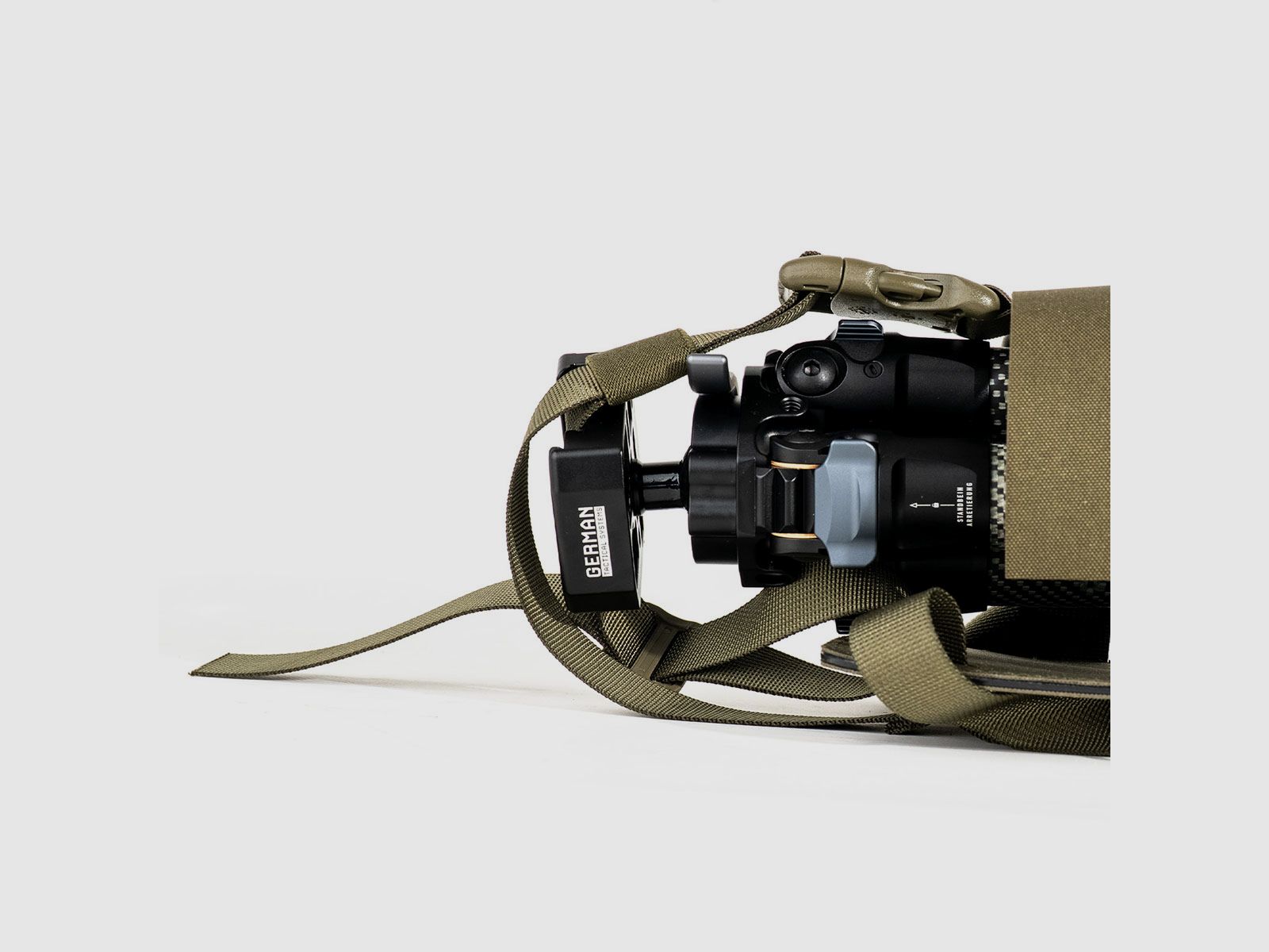GERMAN TACTICAL SYSTEMS Tripod Field Rig – Stone Grey Olive, image 1 of 3