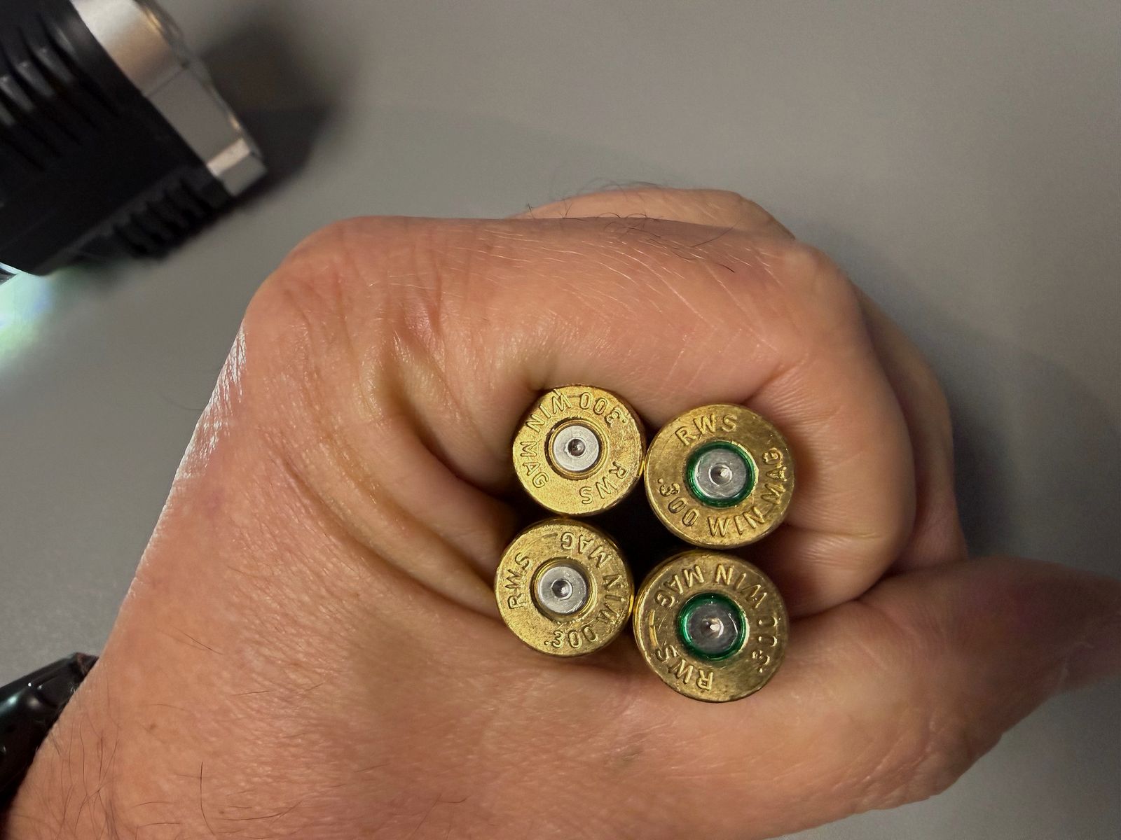Brass in caliber .300 WinMag - RWS or Cineshot