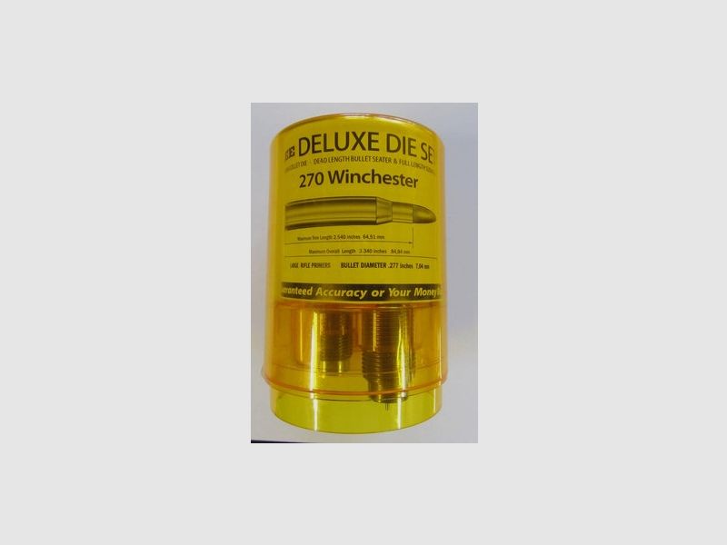 Set de 3 dies Deluxe Lee 270 Winchester