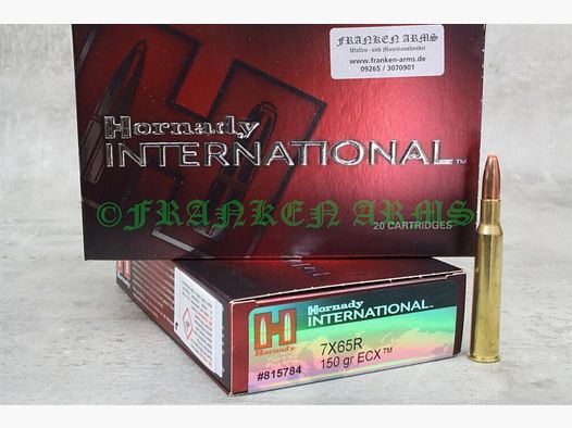 Hornady ECX 7x65R 150gr. 9,7g 20 pezzi prezzi a scalare