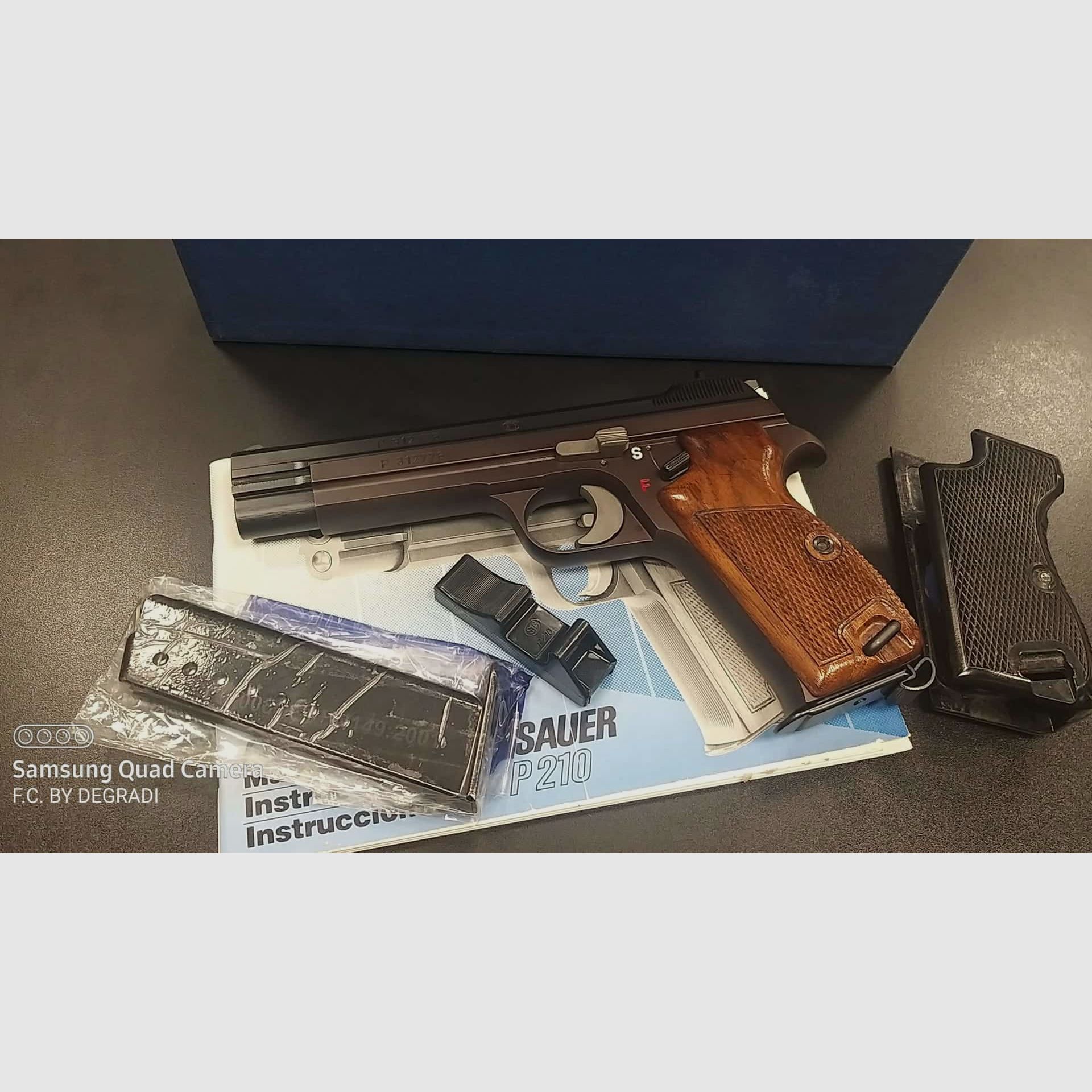 SIG P 210 – 2 KALIBER 9X21, Bild 1 von 4