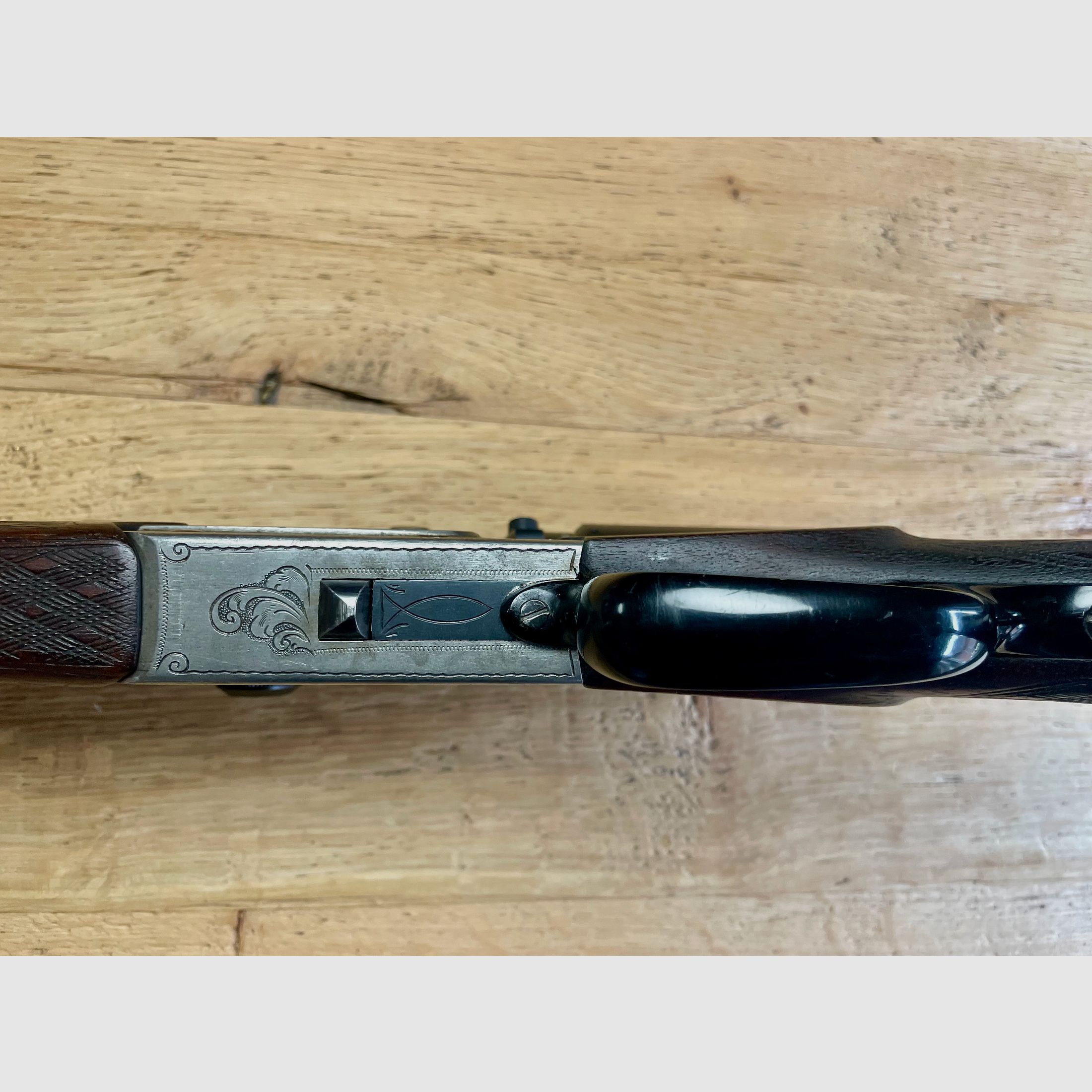 Rifle de cerrojo Zimmermann Z 66 cal. 10,3x60R con visor Luger 1,5-4,5x20
