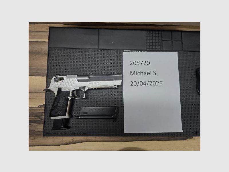 Desert Eagle .50AE GBB 6mm BB Airsoft + Magazin