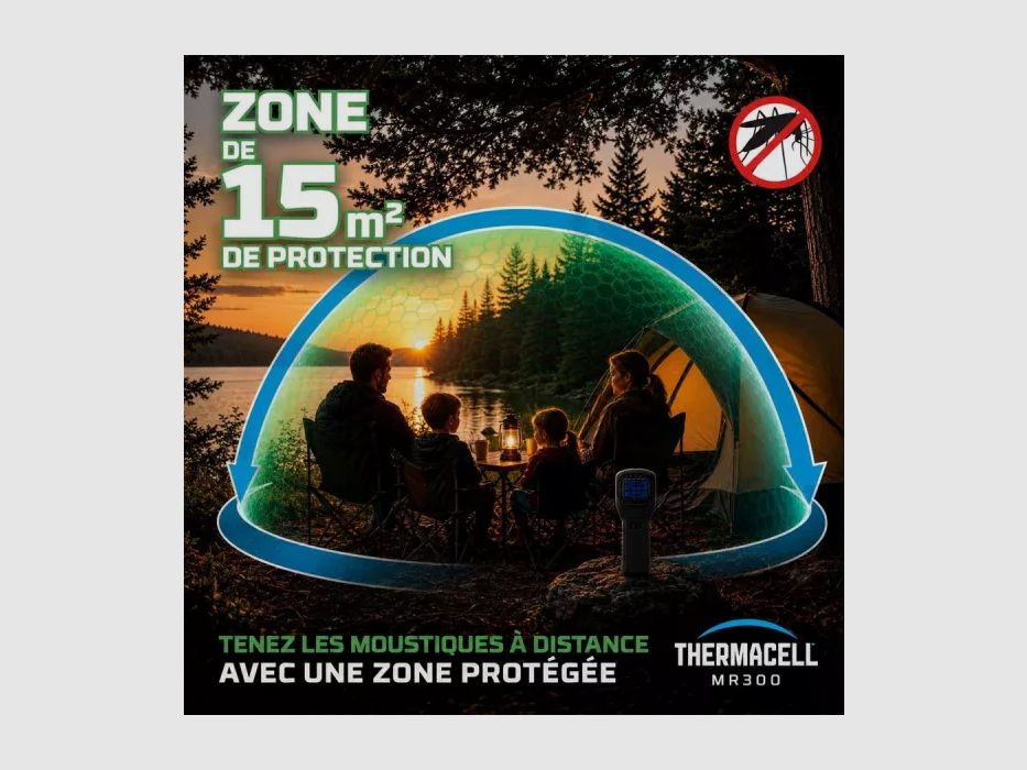 Bouclier anti-moustiques MR300LX THERMACELL, image 9 sur 9