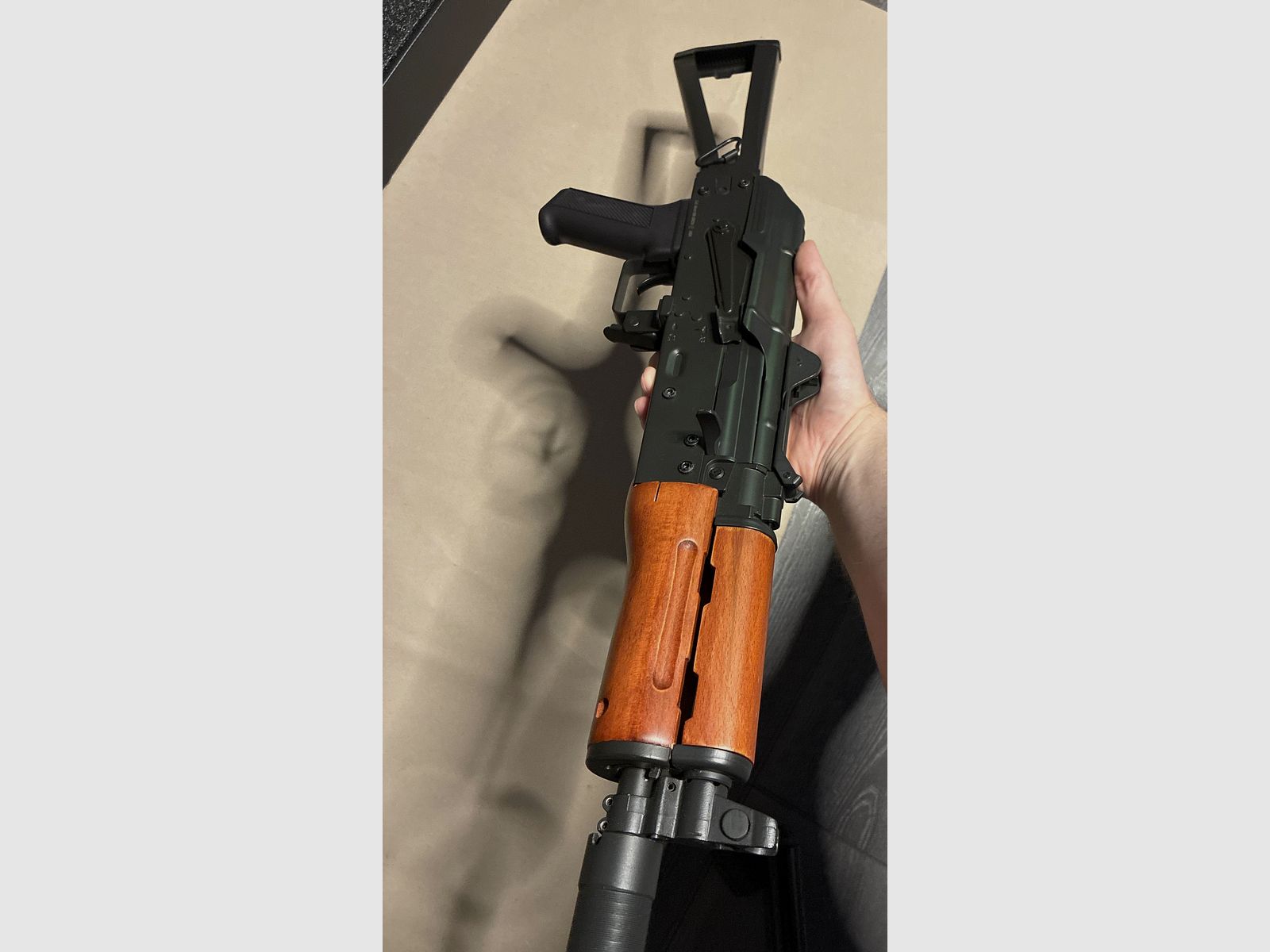 APS AKS74U Airsoft S-AEG 1,4J – OVP + 3 Mid-Caps + Extras
