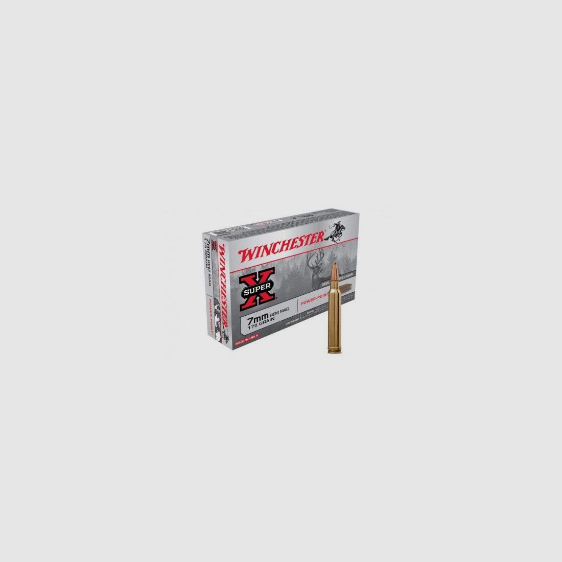 Winchester 7 Rem. Mag. Power point 175gr