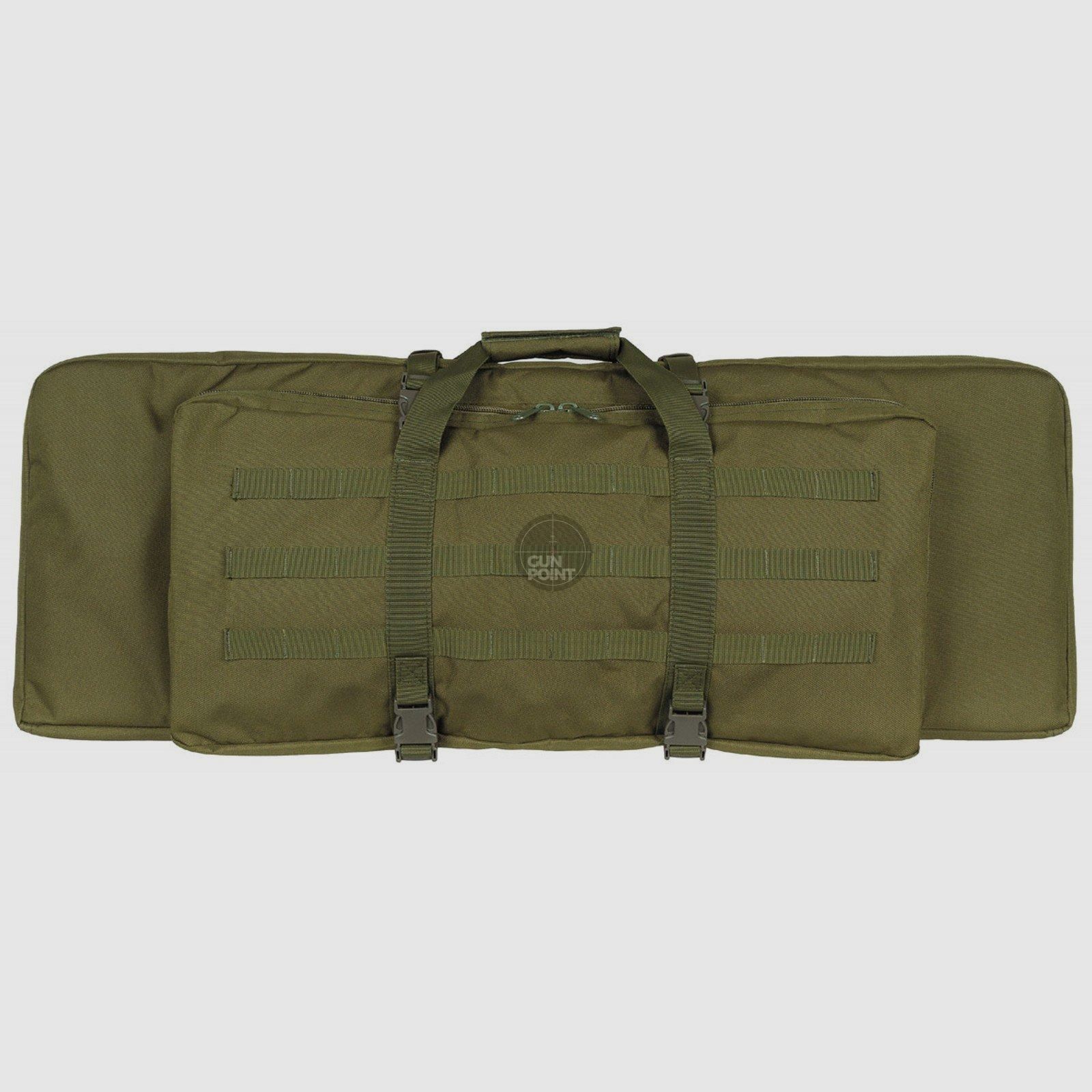 Borsa per fucile, oliva, per 2 armi