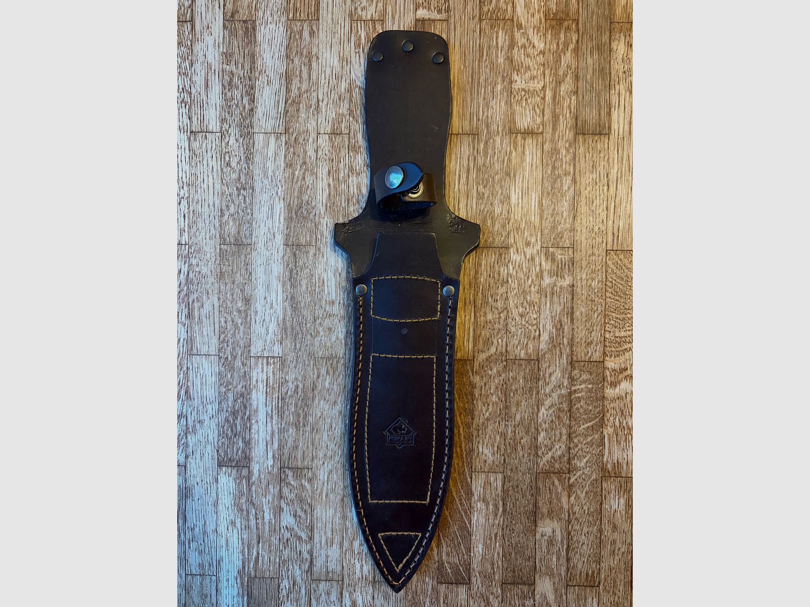 PUMA IP Catcher II Stag cuchillo de caza Bowie cuchillo de doble filo