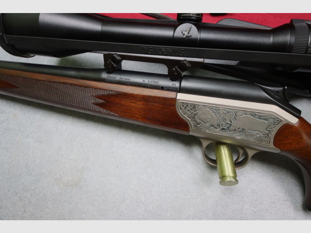 Blaser R93 mit Austauschlauf .375 H&H