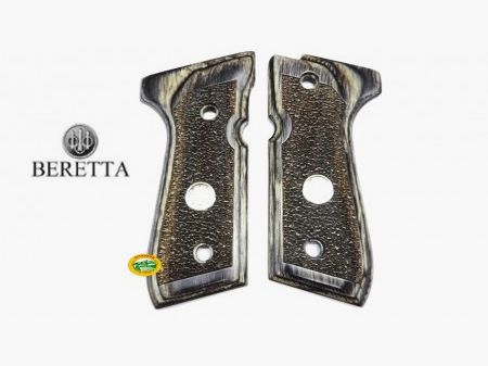 BERETTA Griffschalen aus mehrschichtigem Holz für Serie 92 96 98