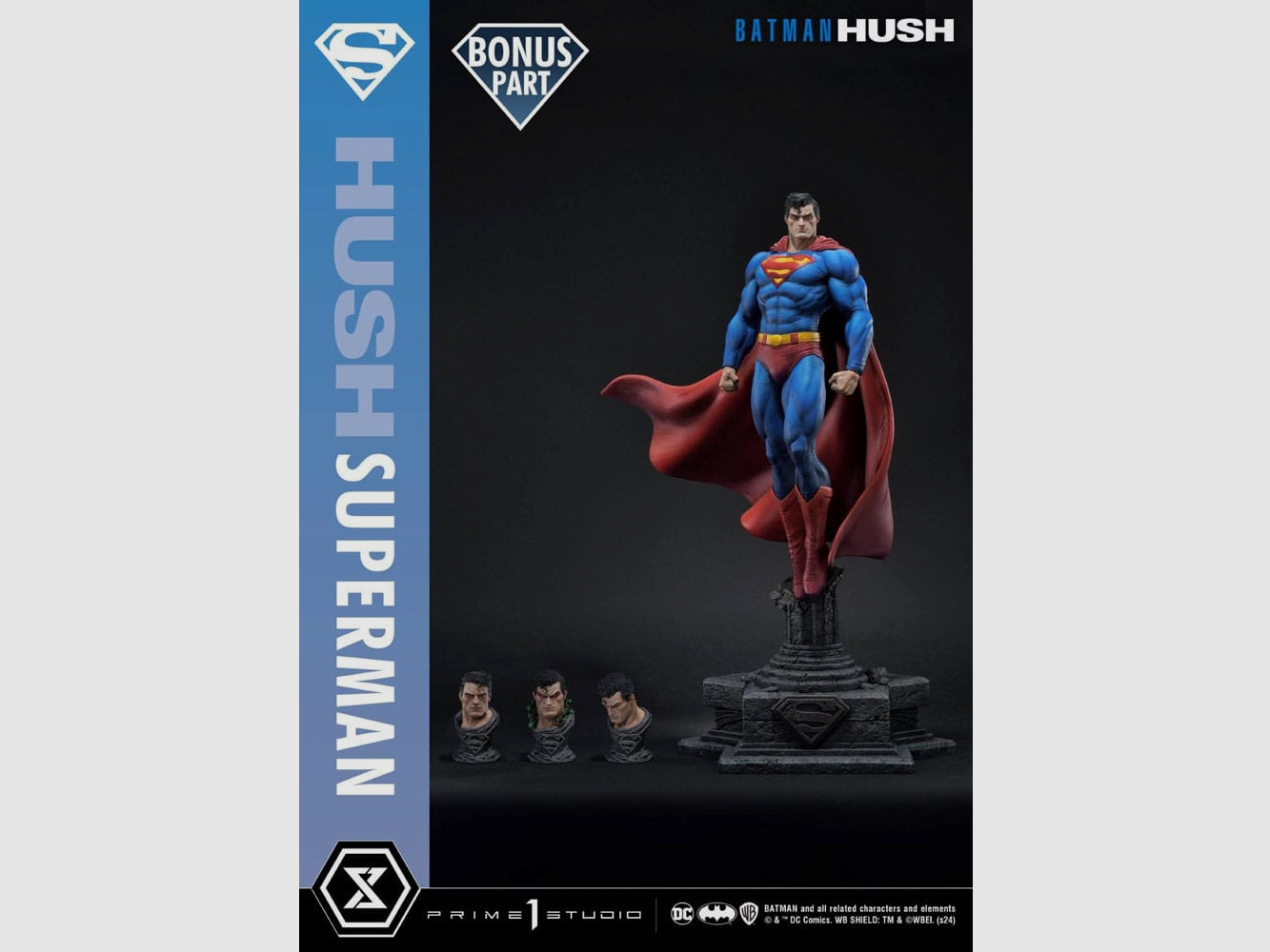 DC Comics Premium Masterline Series Statue 1/4 Batman: Hush (Comic) Superman Bonus Version 77 cm | 43365