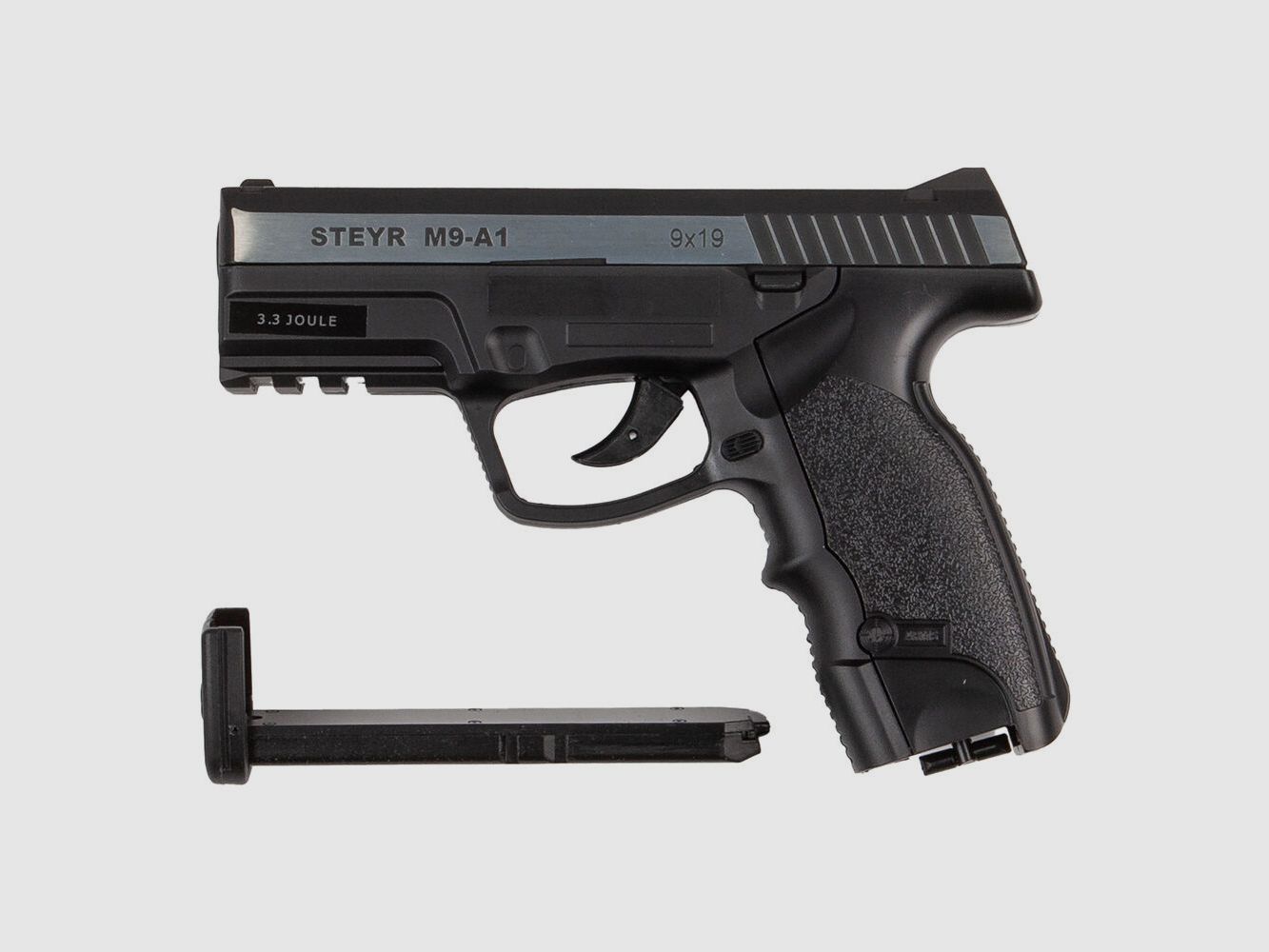 STEYR M9A1 Co2 Pistole NBB 4,5mm BB Metal Slide Dual Tone