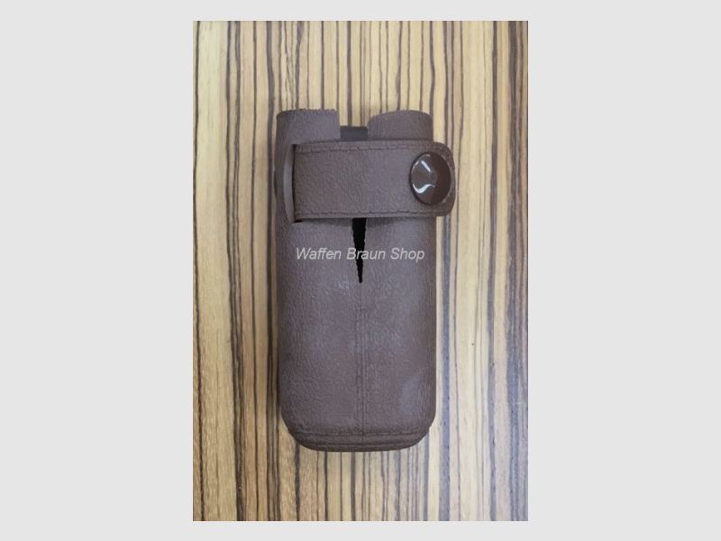 WEGU protezione per la bocca per fucile a doppia canna e fucile a canna rigata calibro 16 in plastica morbida marrone