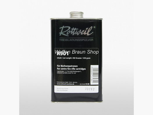 Rottweil Powder R901 500g for long gun