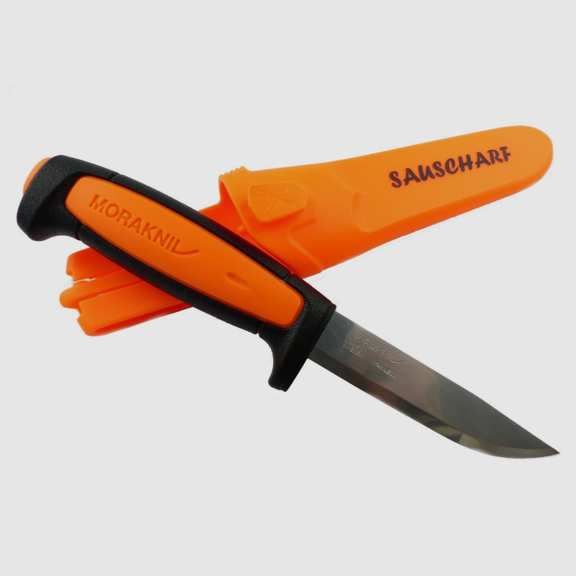 Morakniv Basic Messer Orange Black 13271 Outdoor Edelstahlklinge