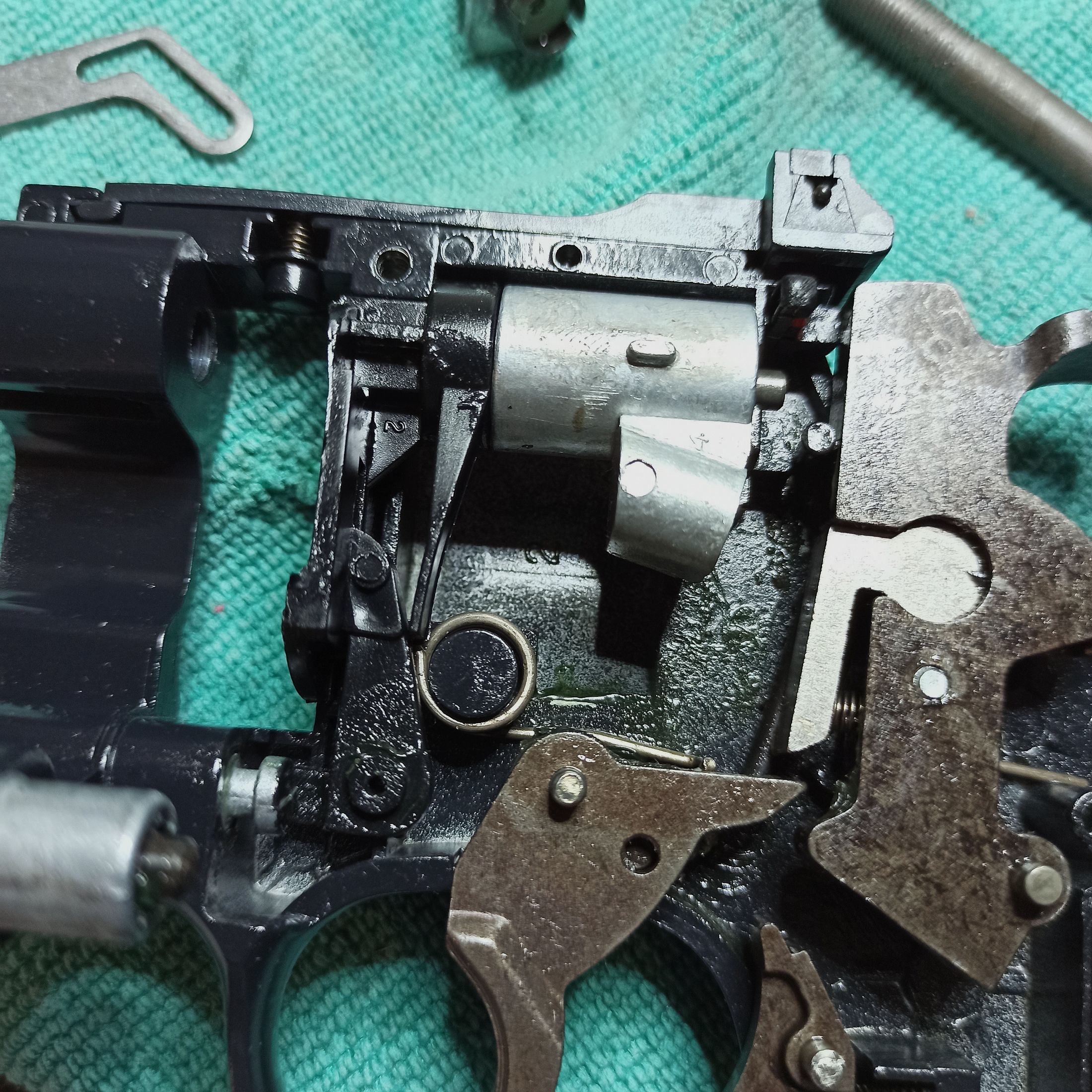 Vintage: 2 x CO2 Revolver "Daisy" Powerline 44 Diabolo 4.5