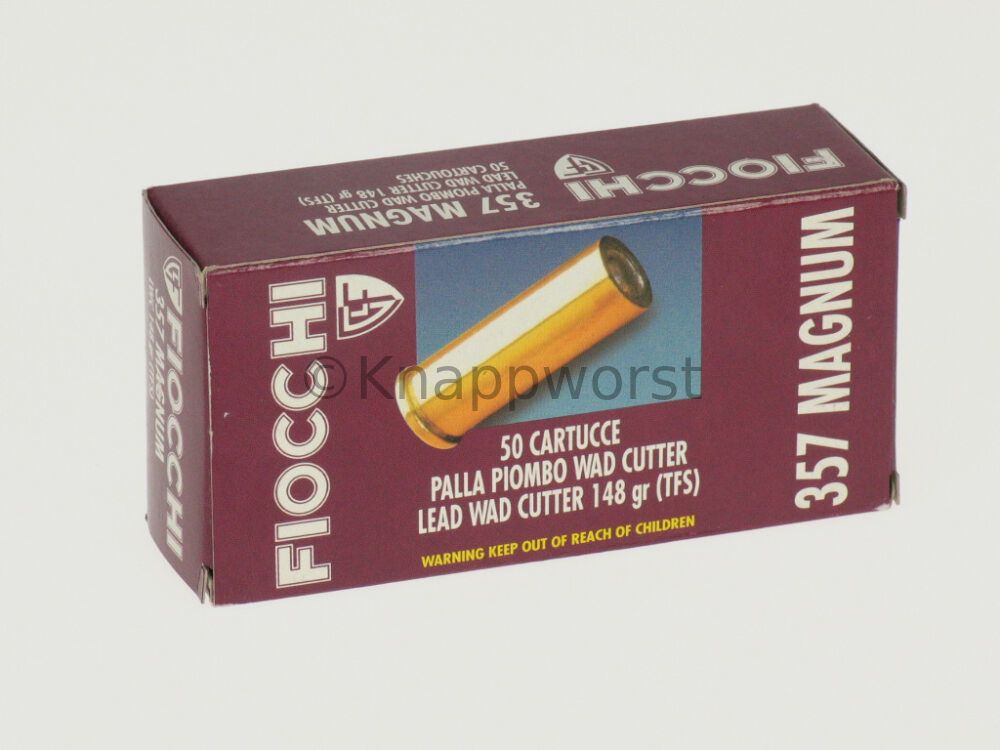 Fiocchi FIOCCHI .357 Mag. WadCutter - LWC 9,6g.