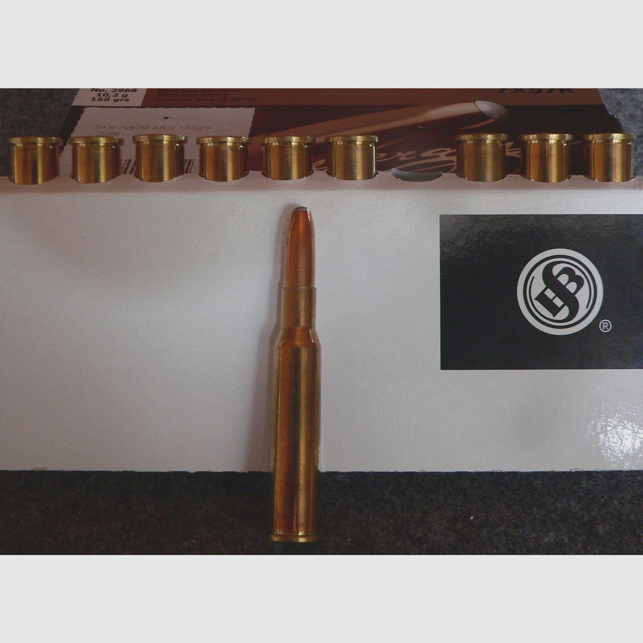 Ammunition 7x57R S&B (19 cartridges)