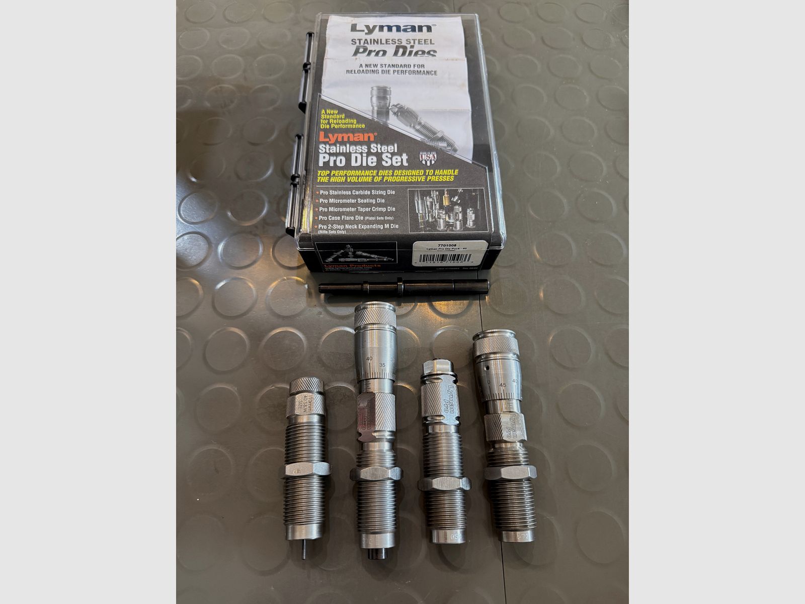 Lyman Pro Die Set .40S&W