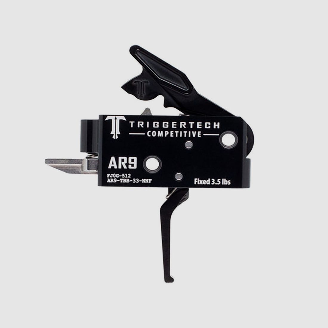 TriggerTech AR9 – Flat Competitivo Negro