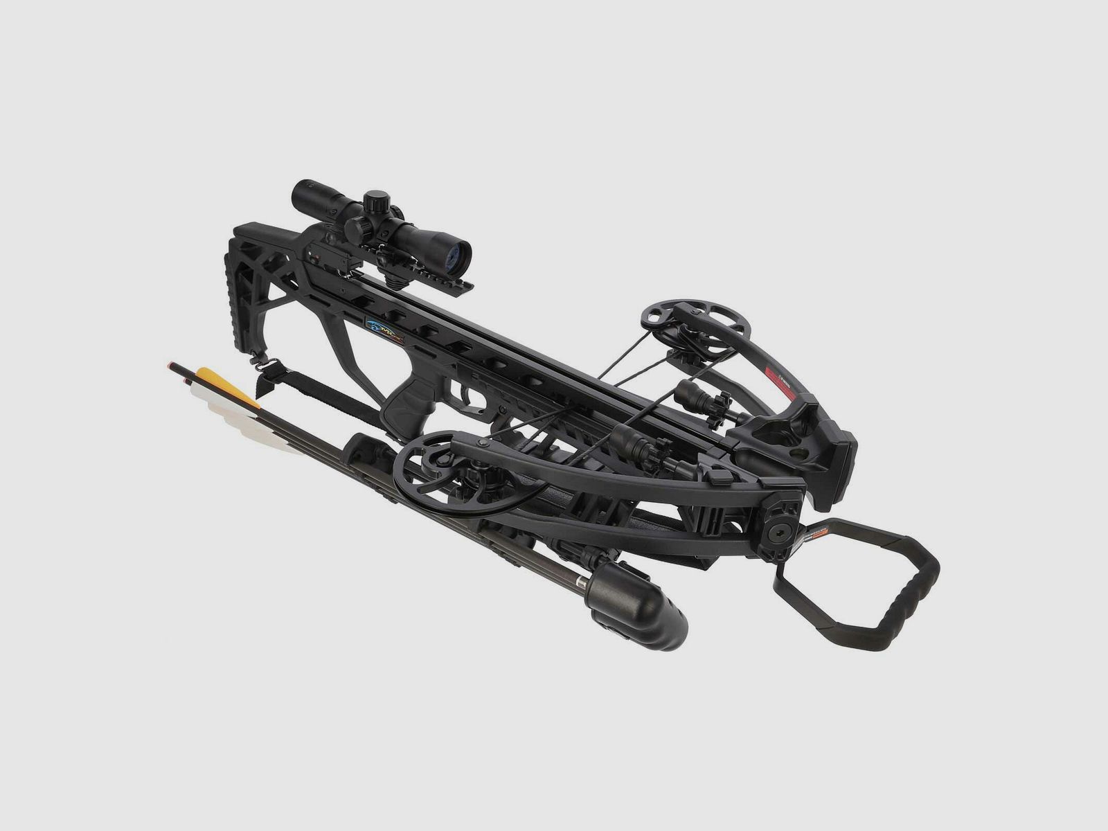 SET Compoundarmbrust Man Kung Chester XB65 Schwarz 200 lbs (P18)