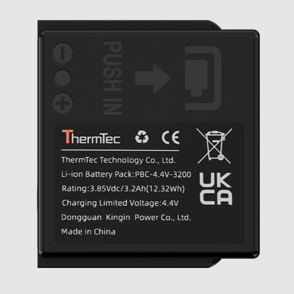 ThermTec Ersatz-Akku für Hunt-Pro-Serie