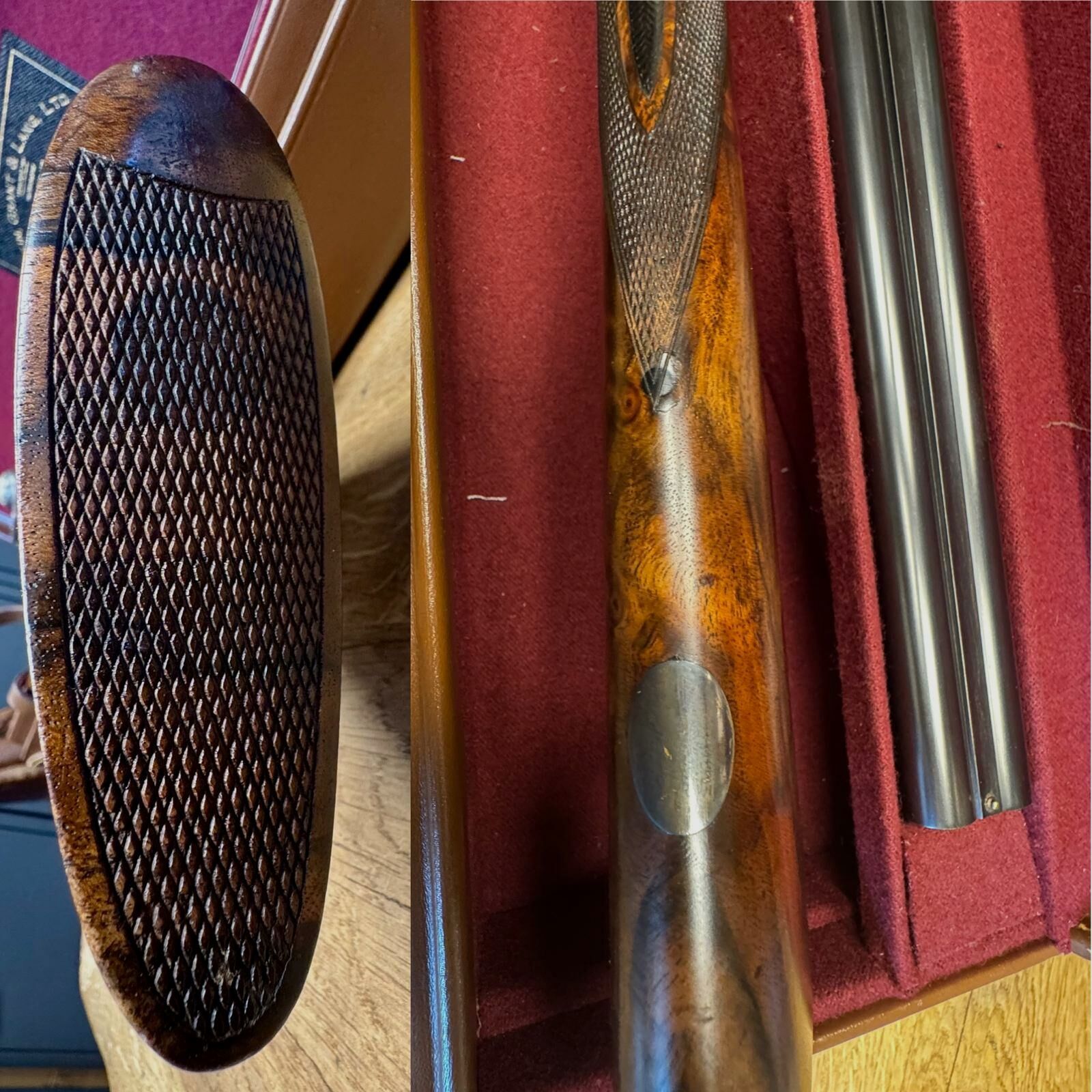 Stephen Grant & Sons Doppeflinte mit Seitenschlossen