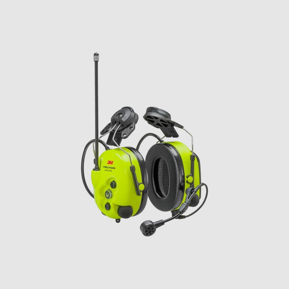 Peltor LiteCom Plus hearing protection with helmet mount