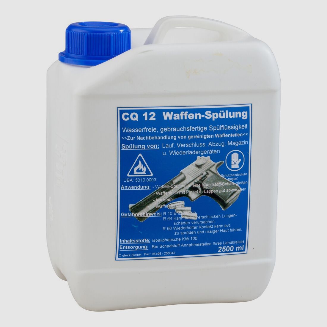 qteck Wapen spoelen voor nabehandeling CQ 12