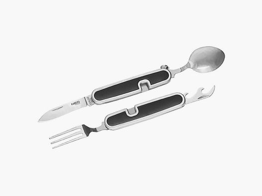 Neo Tools Camping Cutlery 4-in-1